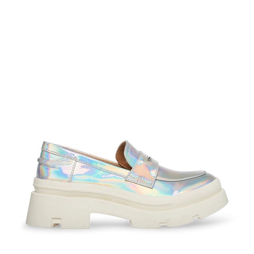 Zapatos Plataforma Steve Madden Jlawrnce Iridescent Niños Plateadas | ES CD34E8